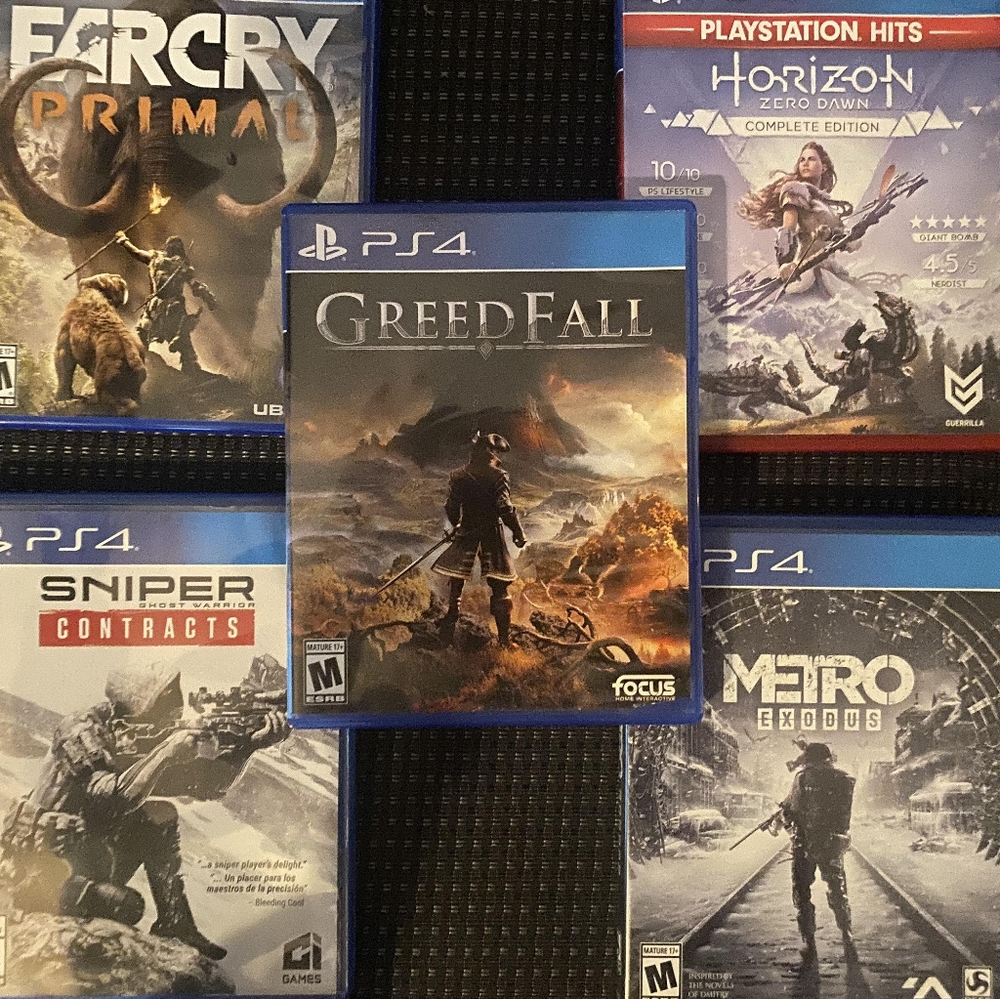 Ps4 video games.